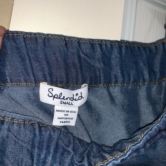 Nwt Splendid chambray off the shoulder dress - Picture 6 of 6